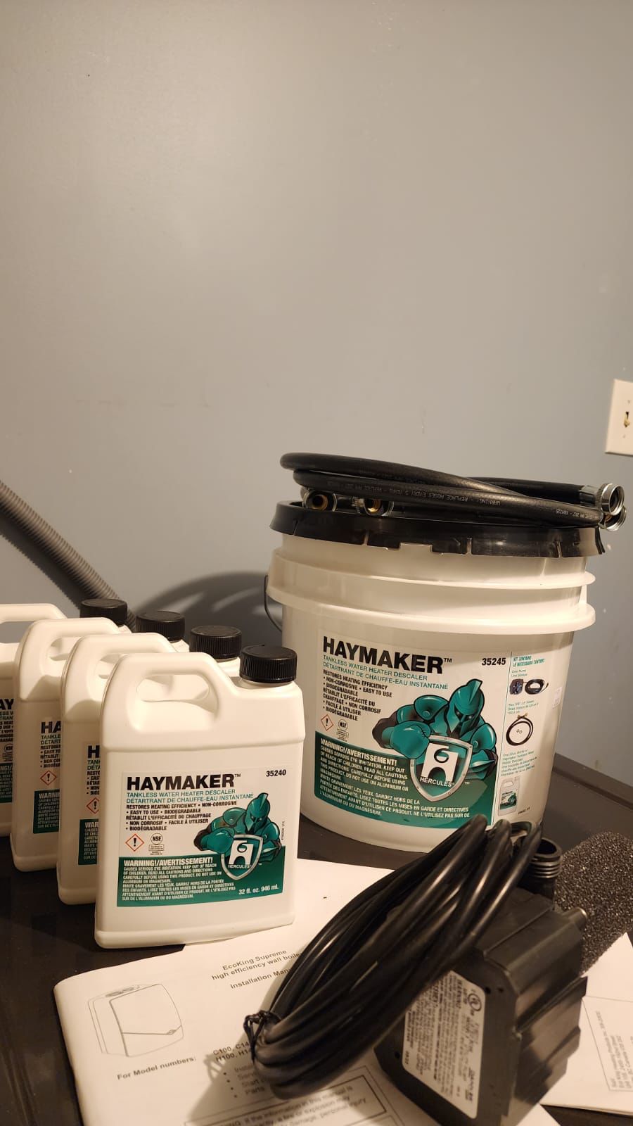 Haymaker 32 oz Tankless Water Heater Descaler